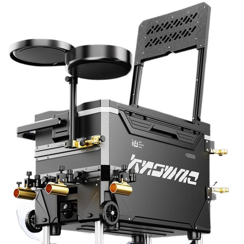 Fishing Kayak Crate - Nieuwe viskoelbox Complete set visuitrusting Multifunctioneel