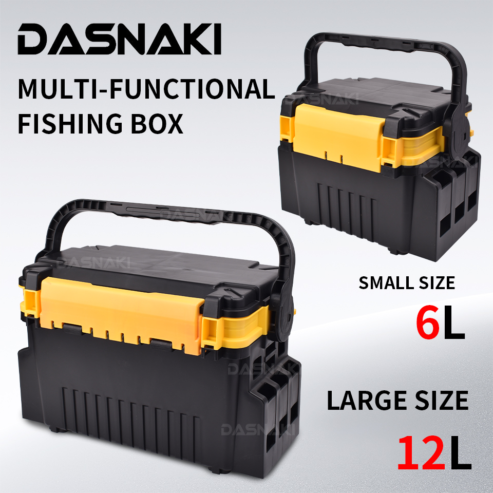 Fishing Kayak Crate - Visdoos Multifunctionele visgereidoos Afneembare opbergdoos voor