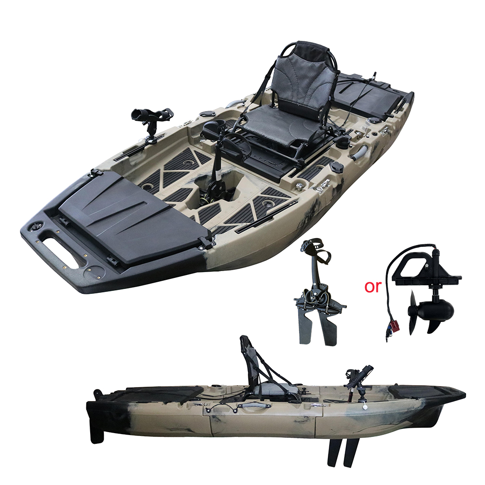 Fishing Kayak Paddle - 2026 Nieuwe Modulaire 10ft PE Sit-on-Top