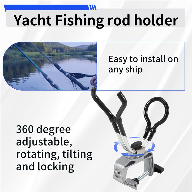 B48B-Vishouder met steunbeugel - Fishing Kayak Rod Holder recensie en prijs