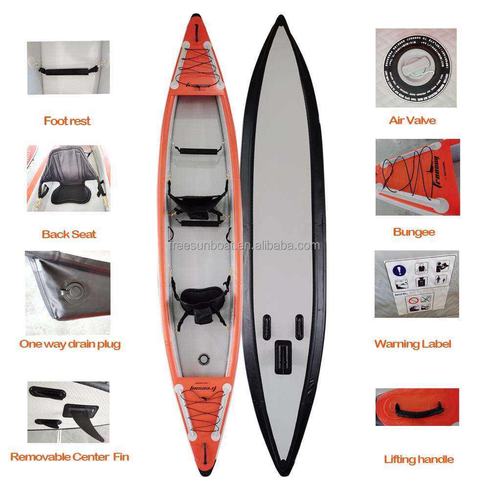 11ft 14ft Opblaasbare Kayak vo - Fishing Kayak Paddle recensie en prijs