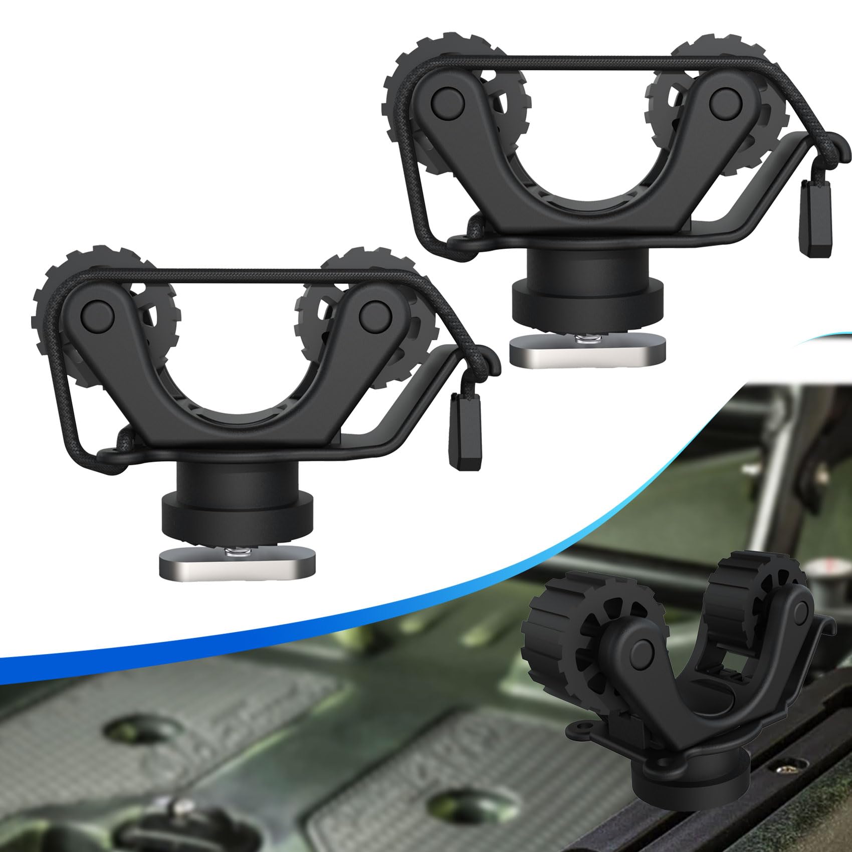 Kajakrail Peddelhouder Kajak T - Fishing Kayak Rod Holder recensie en prijs