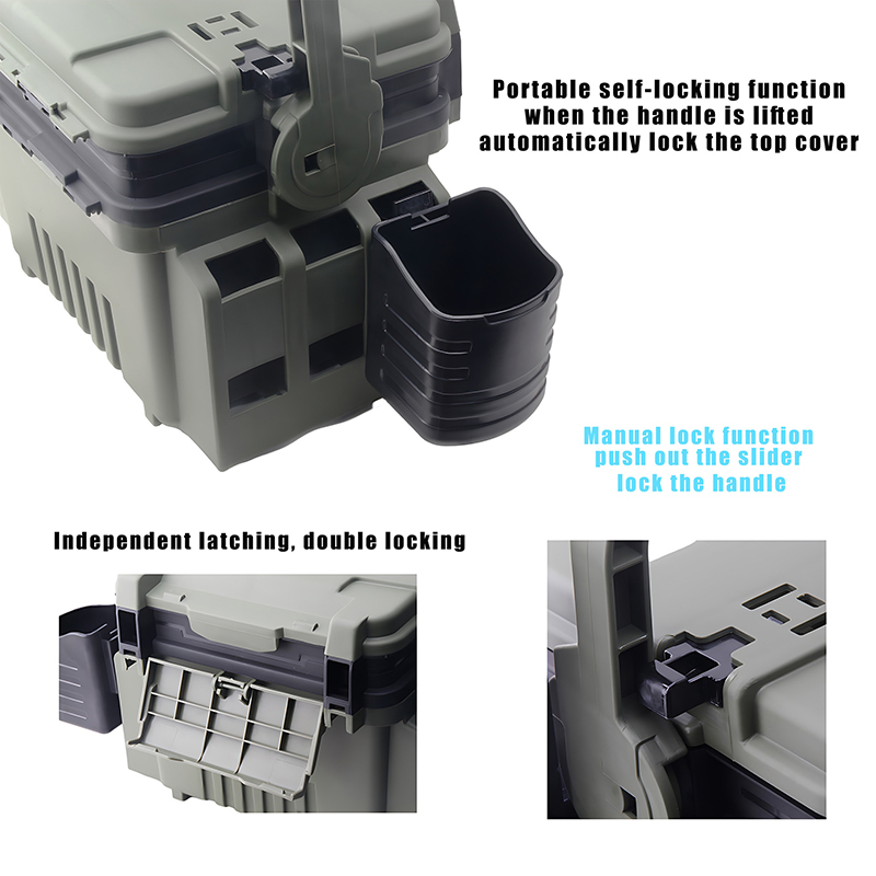 JSFUN Visserijdoos Houder Afne - Fishing Kayak Crate recensie en prijs